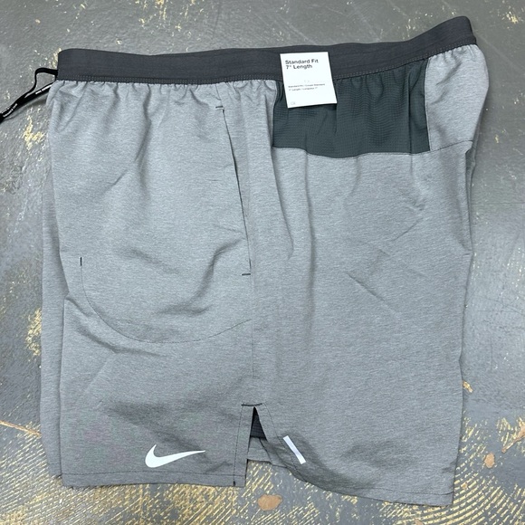 Nike Flex Stride 7” 2 N 1 Running Compression Shorts CJ5471-068 XL Heather Grey - Picture 3 of 14